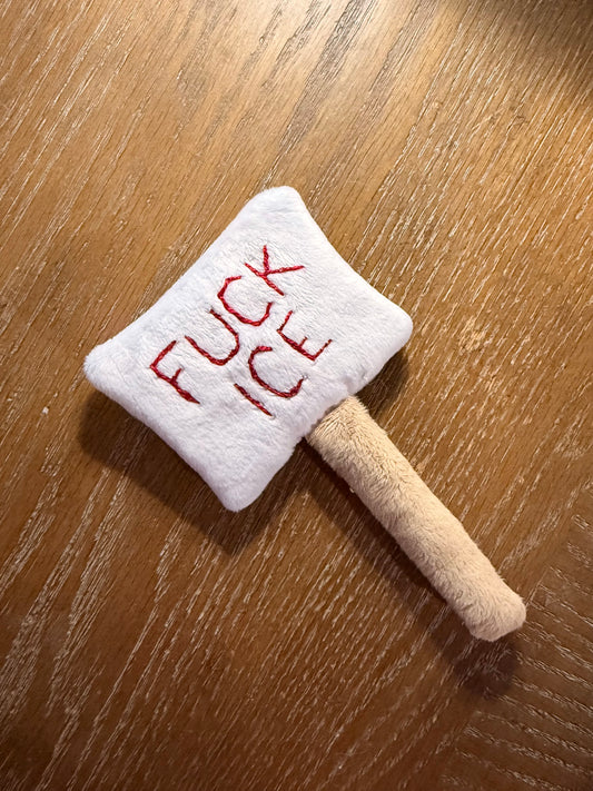 Fuck Ice sign
