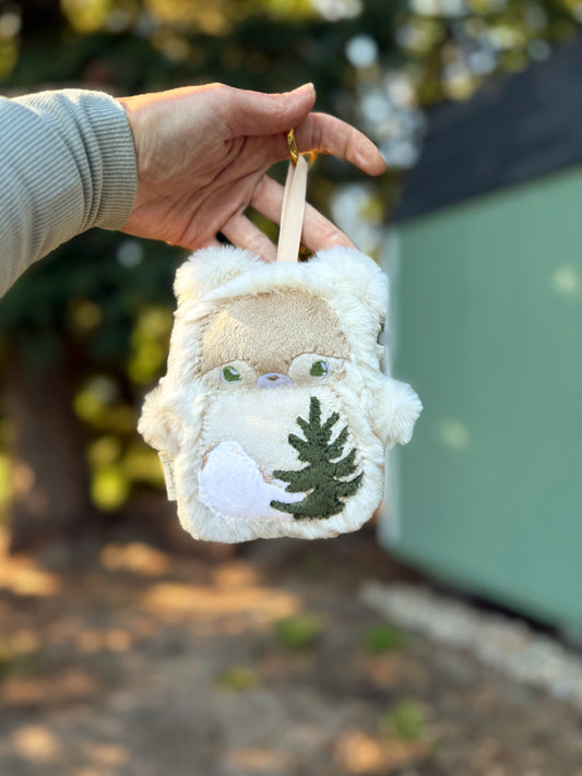 Almond MIO Bear Bag Charm