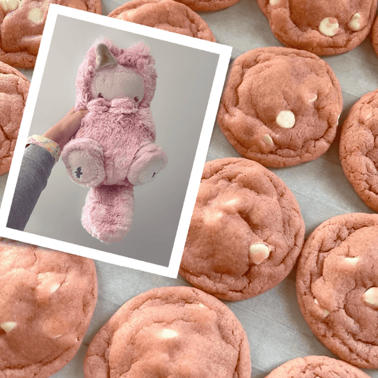 Strawberry white chocolate kitty