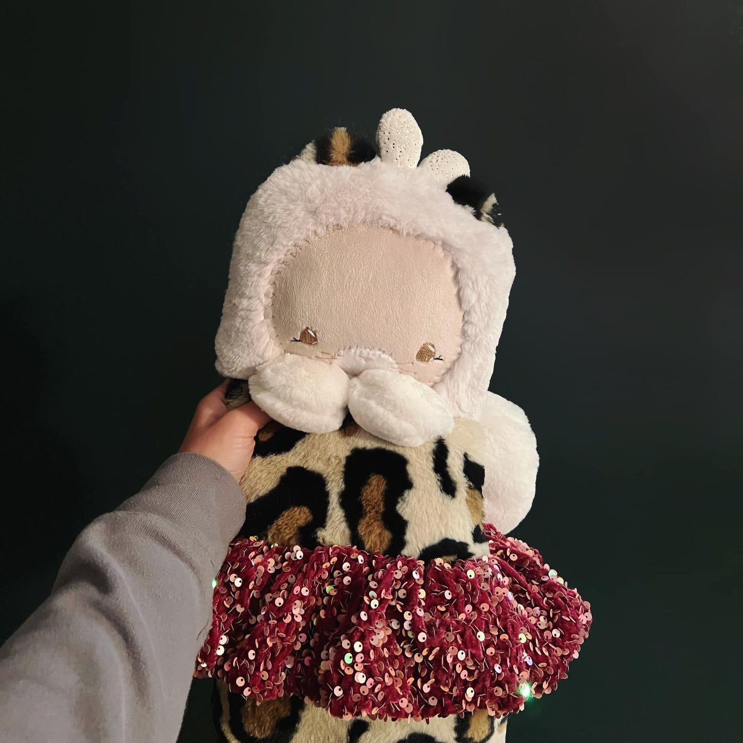 Neutral Sparkle Fairy Kitty