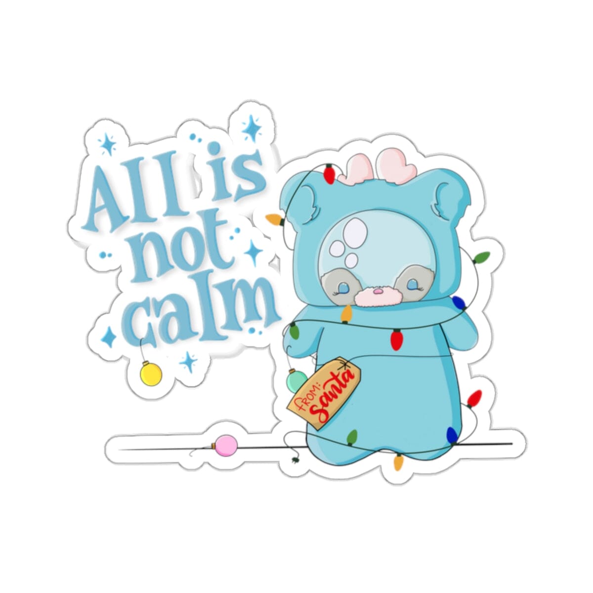 The Clark 2" Sticker