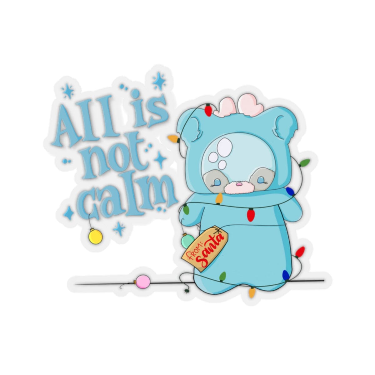 The Clark 2" Sticker