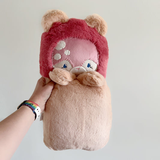 Dusty Rose Mushie Bear