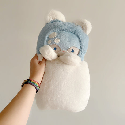 Baby Blue Mushie Bear