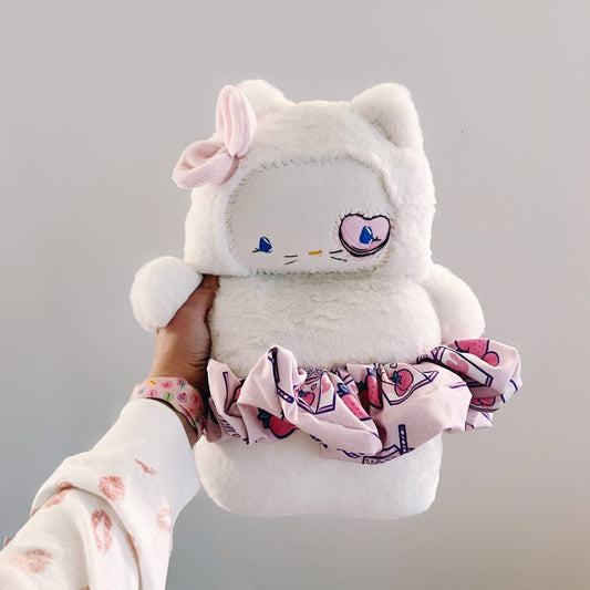 Pink Strawberry Milk Kitty Puddle