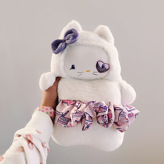 Purple Strawberry Milk Kitty Puddle