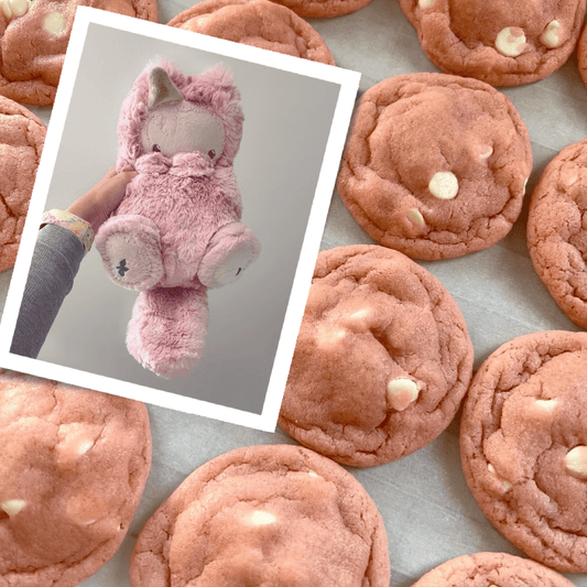Strawberry white chocolate kitty