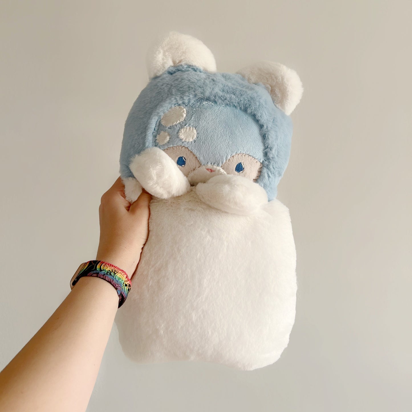 Baby Blue Mushie Bear