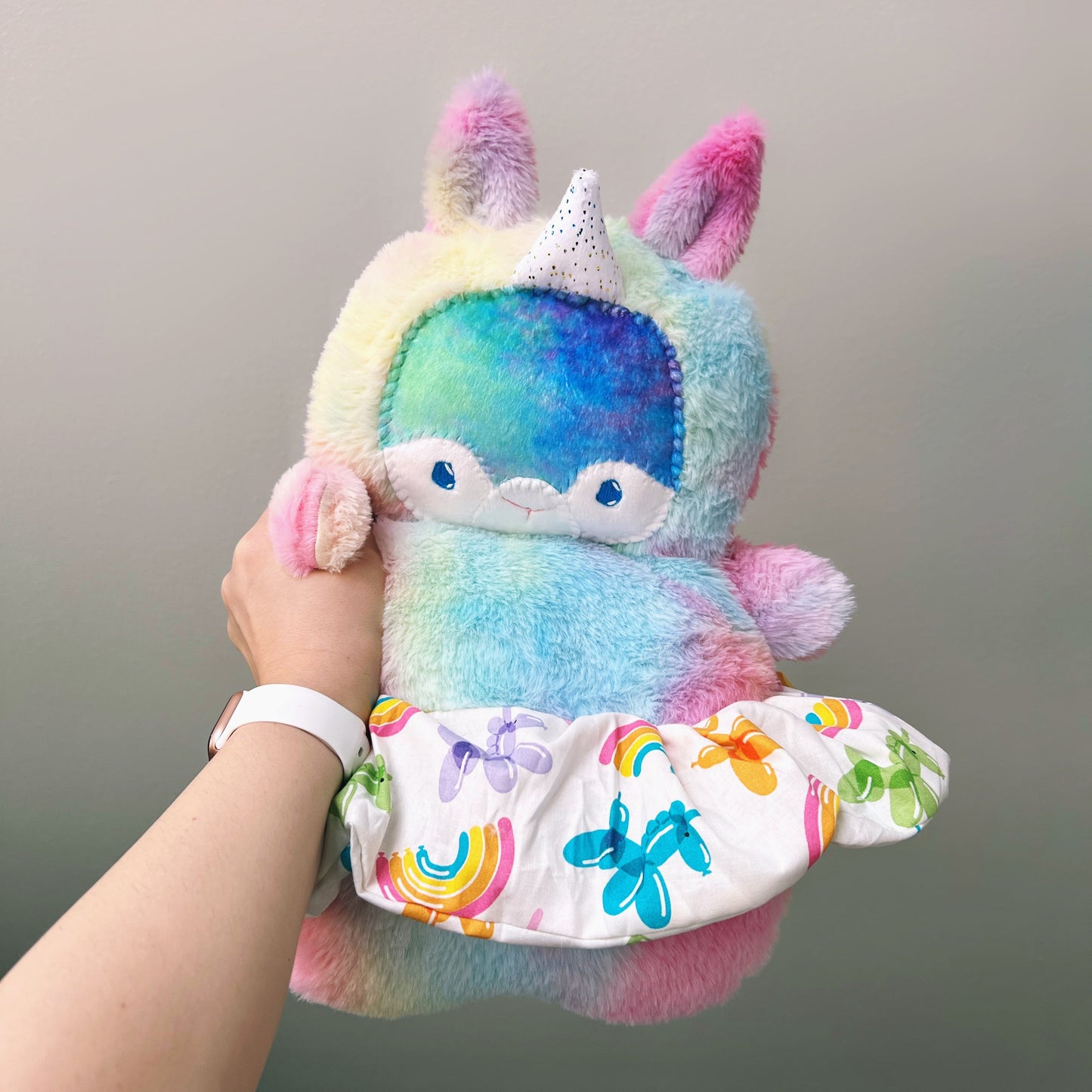 RTB sorta semi mystery rainbow balloon unis