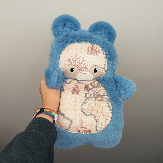 Blue Maps Bear